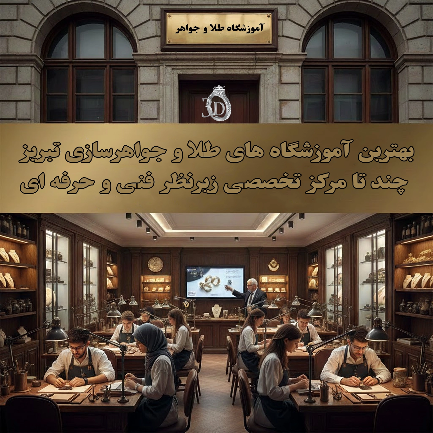 آموزشگاه طلا و جواهرسازی