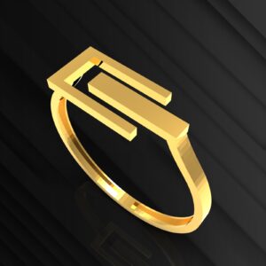 فایل سه بعدی انگشتر مینیمال مدل RMI4