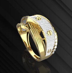 انگشتر کارتیه لاو تراش خور مدل RC3